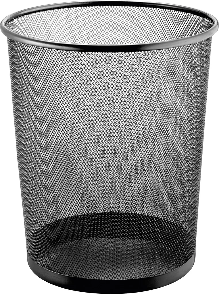 Cestino Helit H2518595 15L Mesh Nero | Organizza il tuo Home Office