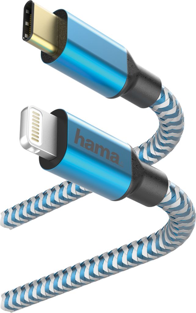 Schnelllade-/Datenkabel "Reflective", USB-C - Lightning, Produktbild 