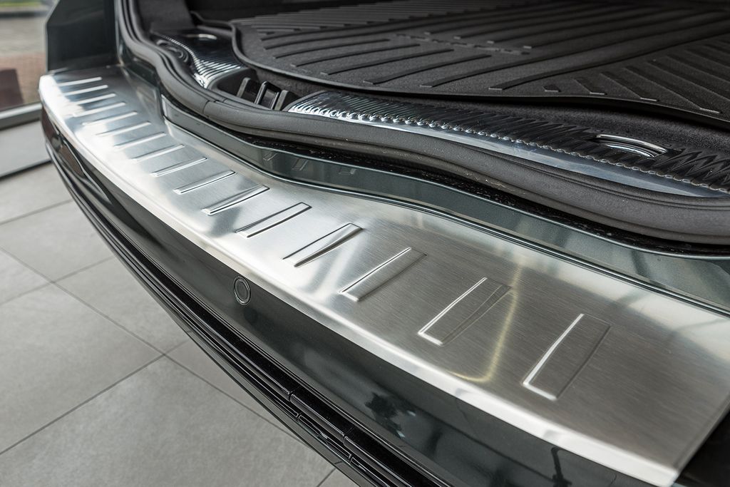 Edelstahl Ladekantenschutz für Ford Mondeo 5 Turnier V2A 2015-