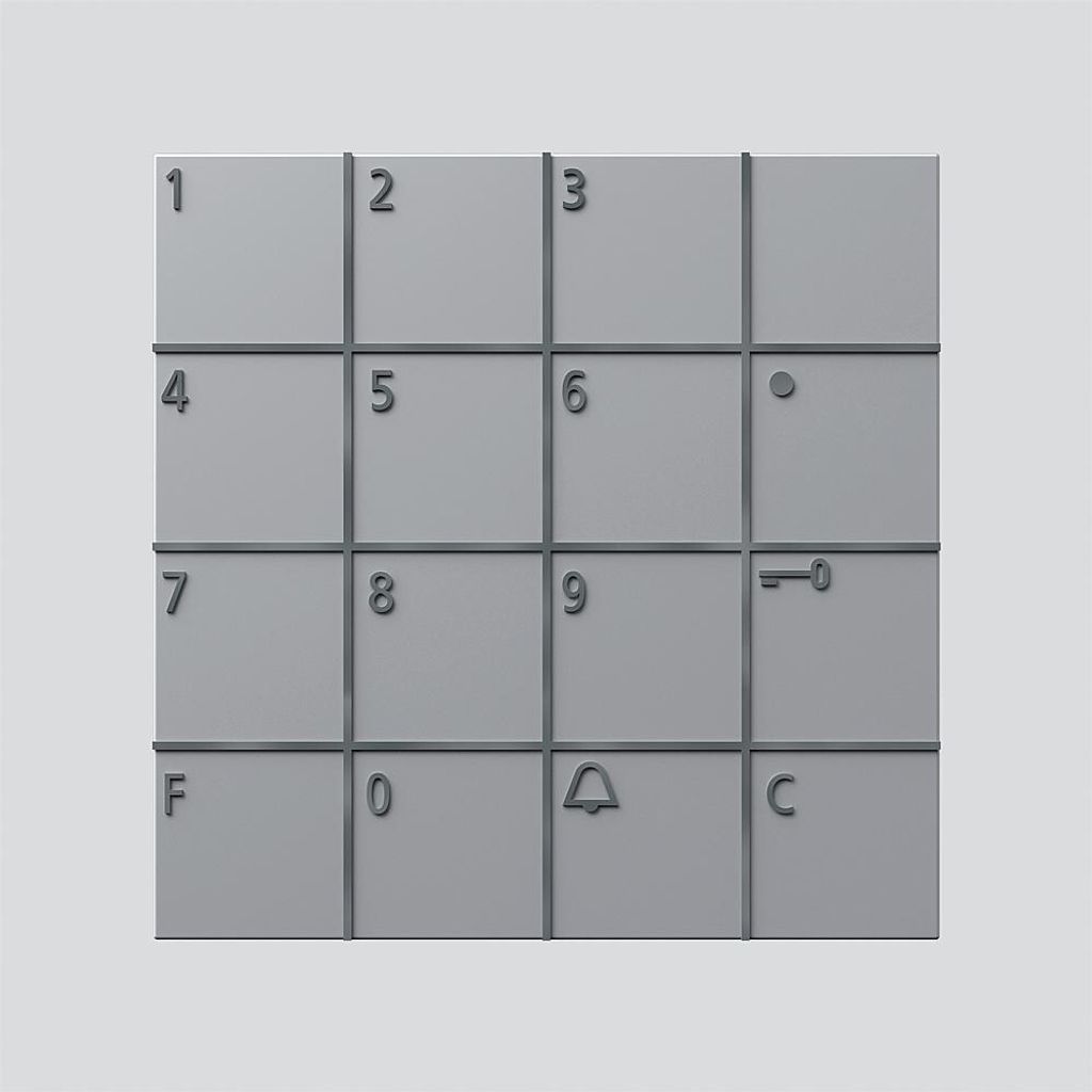 Siedle&Söhne Codeschloss Modul COM 611-02 SM 200036514-00