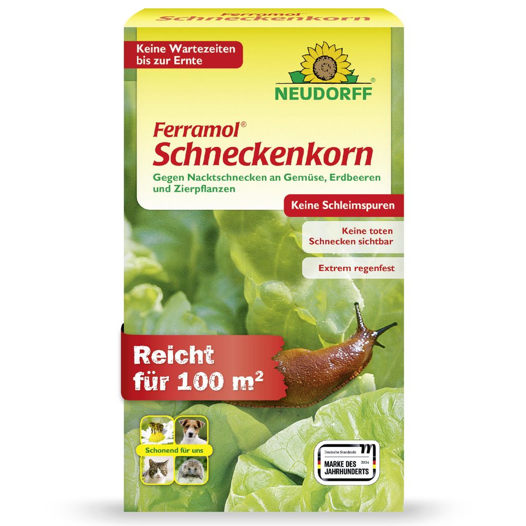 Neudorff Ferramol Schneckenkorn 500g für 100 m² gegen Produktbild 