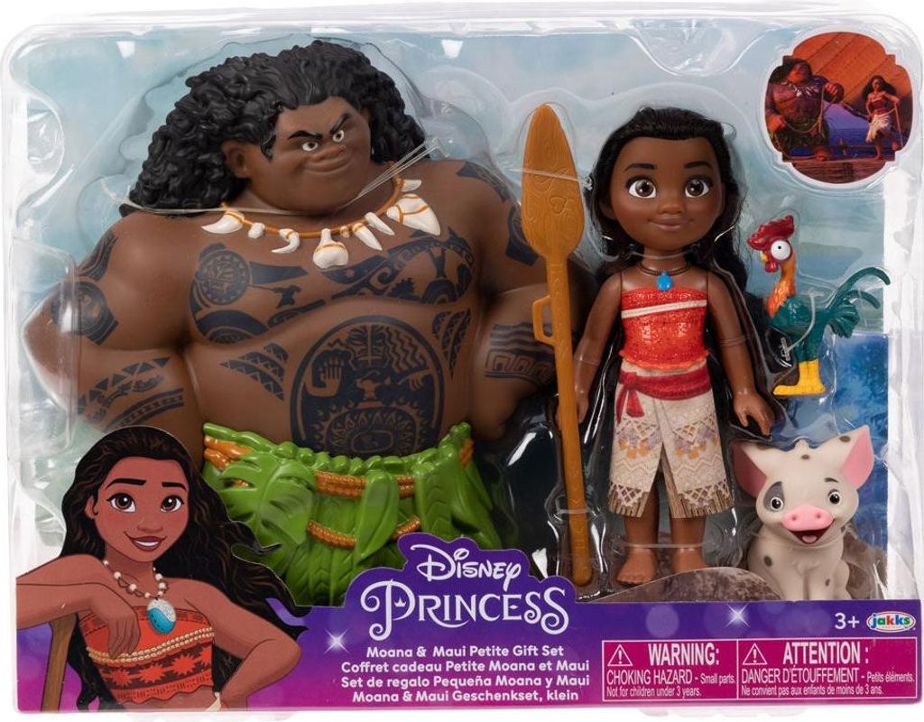 Vaiana-Puppe mit Maui-Figur, 30,5 cm großes Sammlerspielzeug