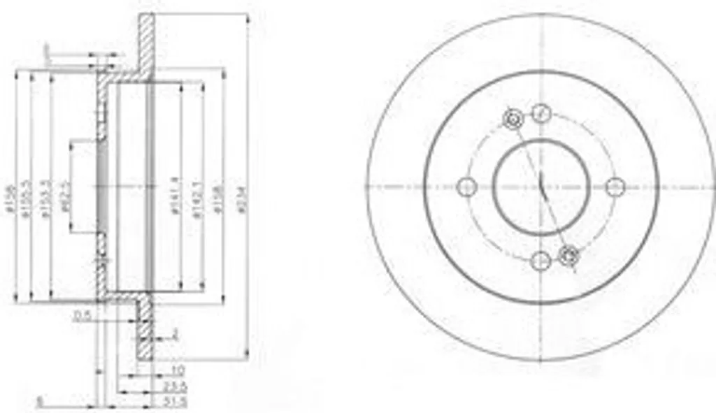 Solution bruits de freinage : Disque arrière Dr!ve+ 58411 0X500