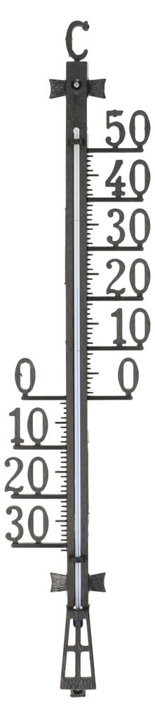TFA Ausenthermometer - analog - Kunststoff - XL - schwarz - Produktbild 