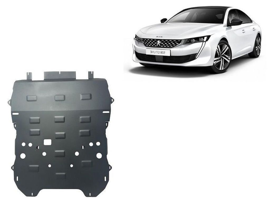 Unterfahrschutz für Motor der Marke Peugeot 508