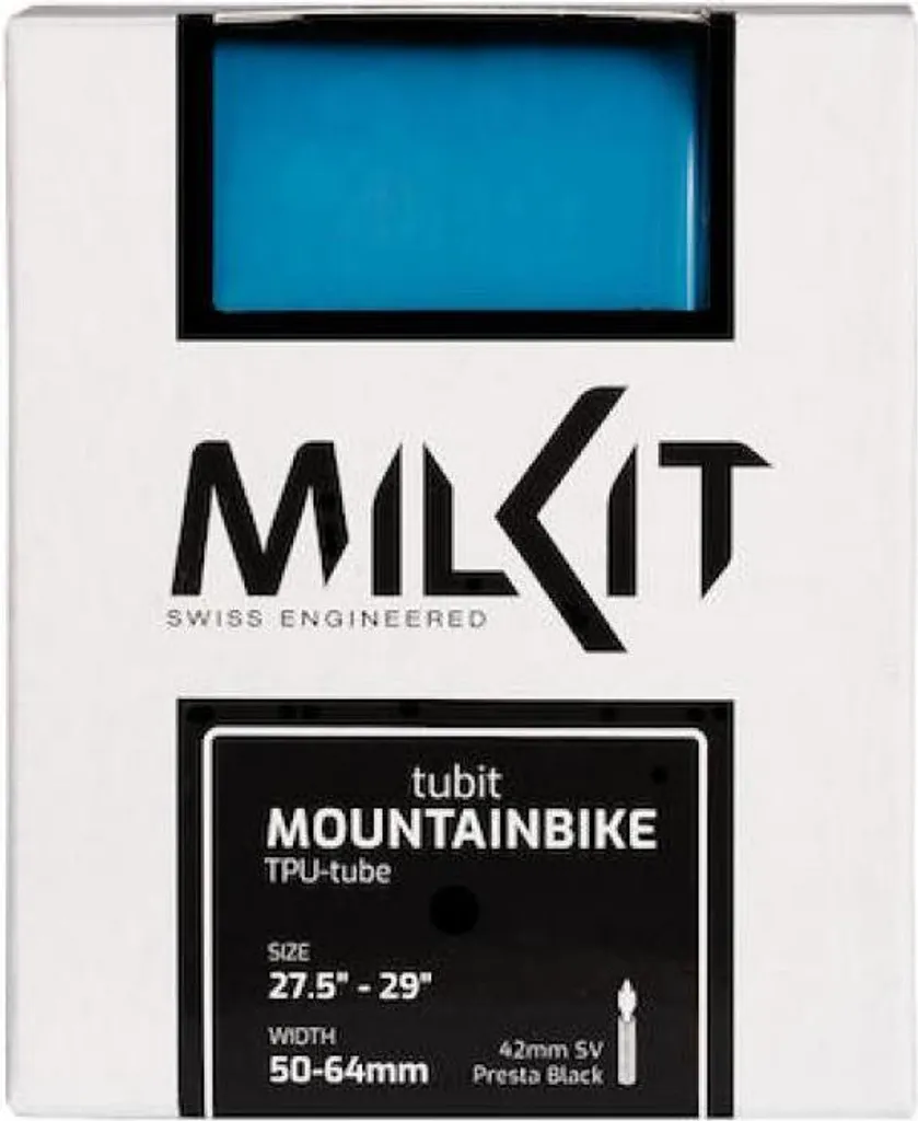 Chambre à air milKit TPU anti-crevaison 29 pouces ultra résistante bleue