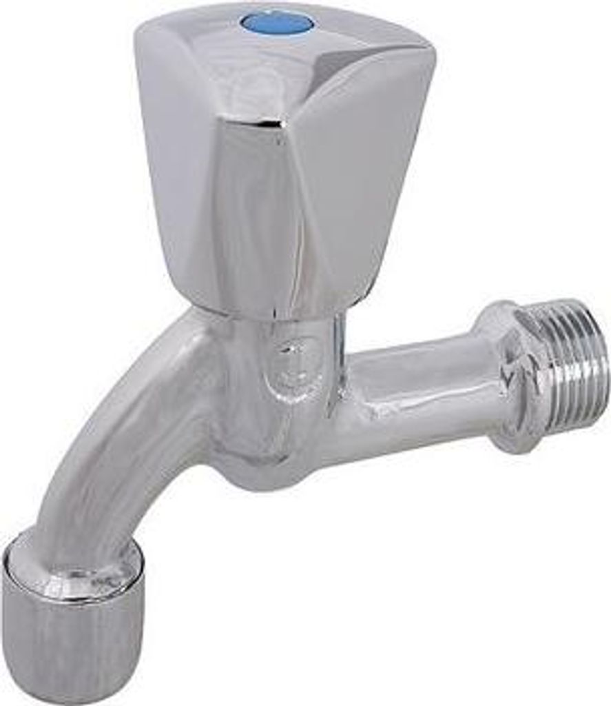 Js Auslaufventil Mit Perlator Dreikanthaubengriff,1/2",Pol.chr.