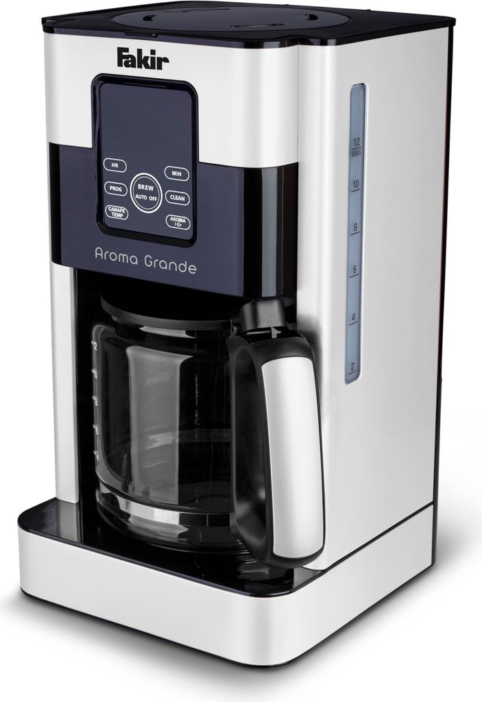 FAKIR Kaffeemaschine Aroma Grande LED Display 1,8 Liter Dauerfilter Timer Warmhaltefunktion