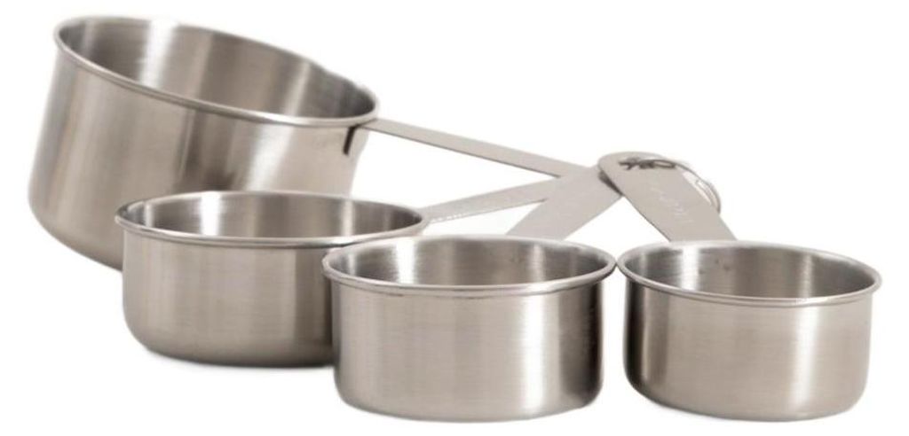 HOMLA Zestaw miarek ONTARIO ze stali nierdzewnej 4szt Zdjęcie produktu 