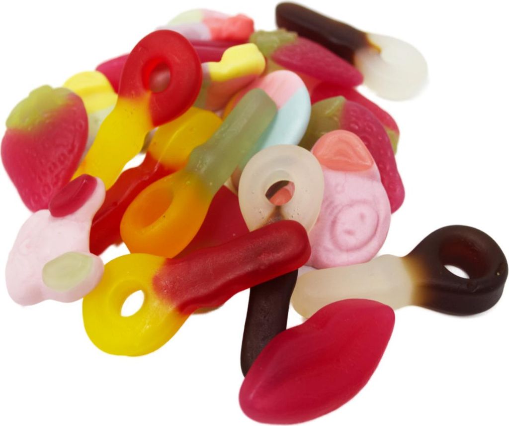 Gelatinefreier Fruchtgummi Mix Menge:300g Produktbild 