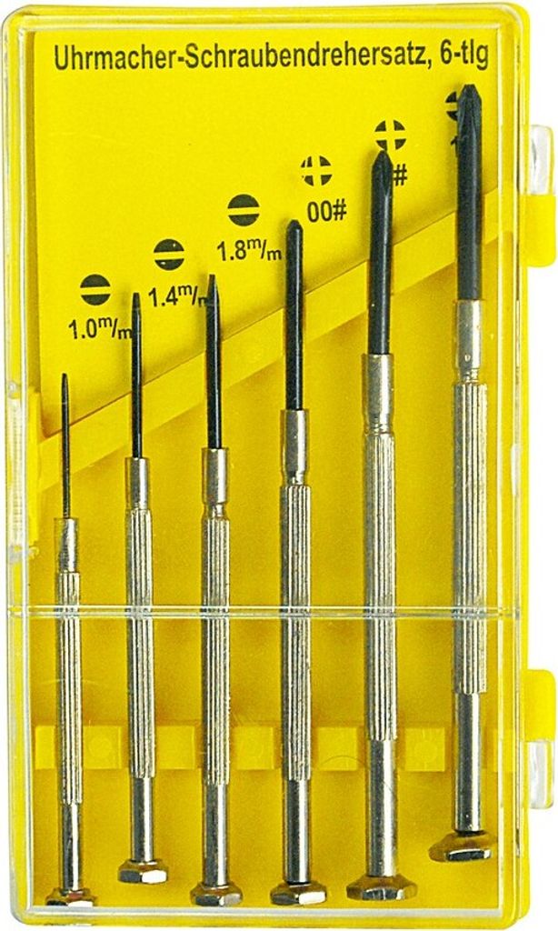 Easy Work Uhrmachersatz, 6-teilig (1 Set)