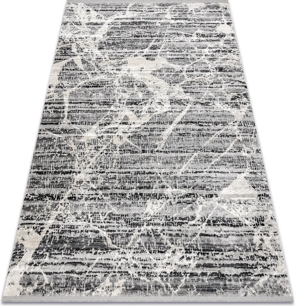 Tapis moderne TULS anti-taches 180x270 cm, idéal pour sol froid et nu