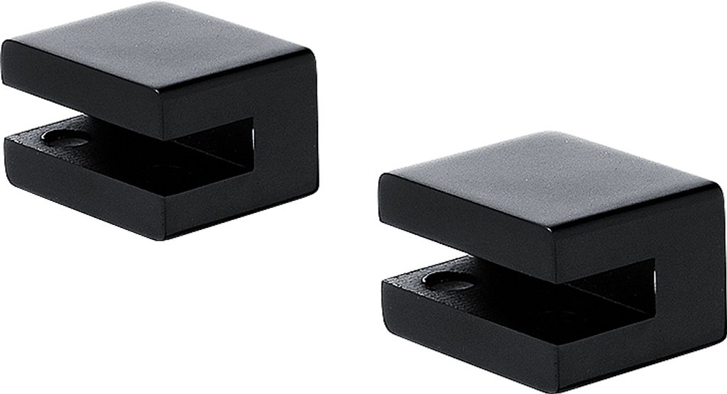 Úchyty kúpeľňovej poličky Nimco KIBO BLACK Obrázok produktu 