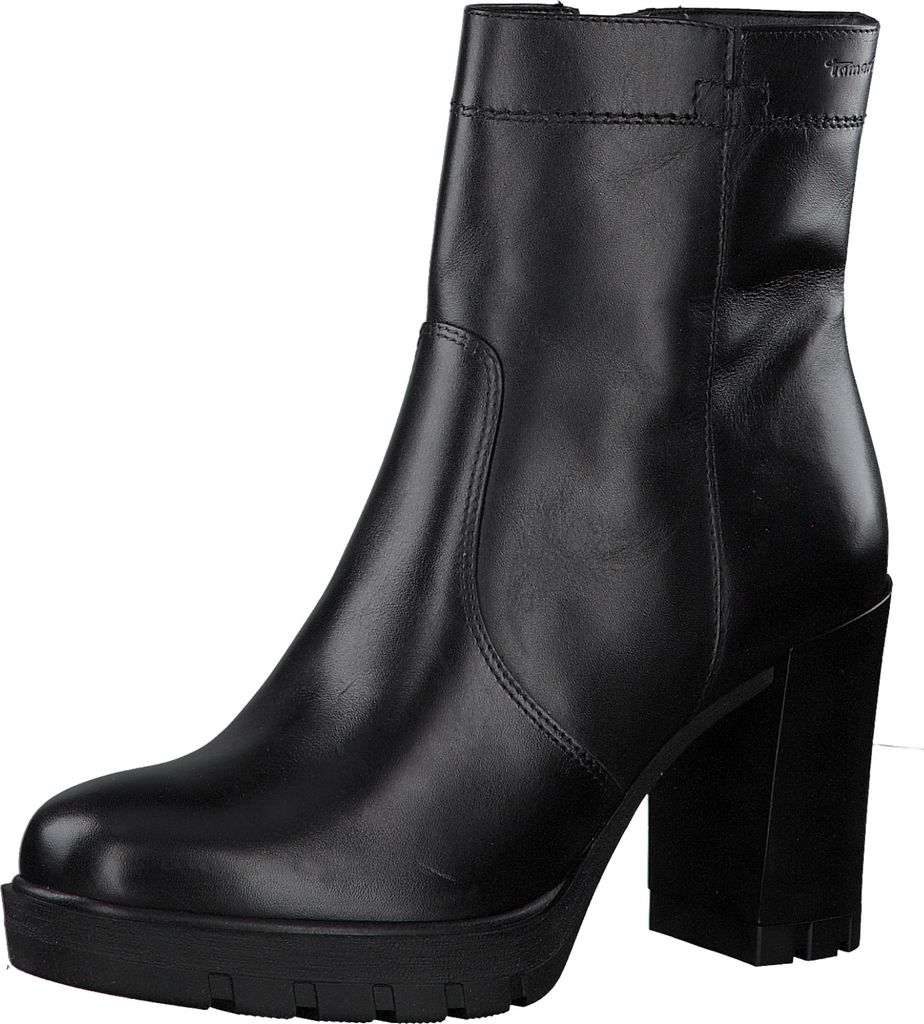 Tamaris Damen Elegante Stiefelette 1-25025-25 Schwarz