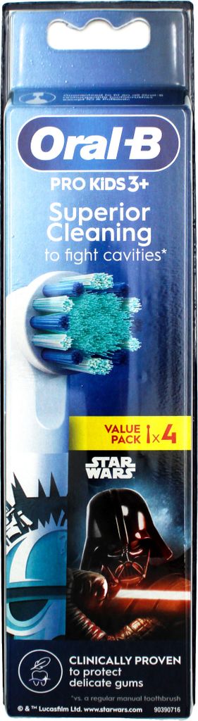 Oral-B EB10 4 FFS STAR WARS Elektrische Zahnbürste Nachfüllpackungen