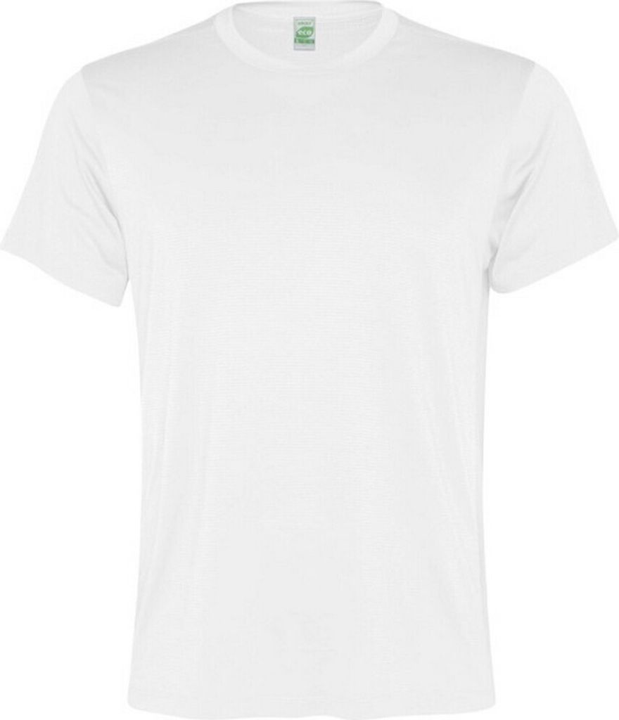 Roly - "Slam" T-Shirt für Herren - Sport kurzärmlig PF4428 (L) (Weiß)