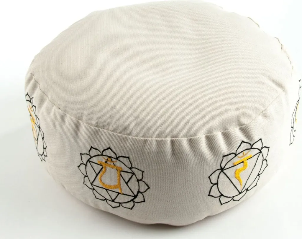 Cuscino Zafu Berk 7 Chakra - Meditazione Naturale in Cotone