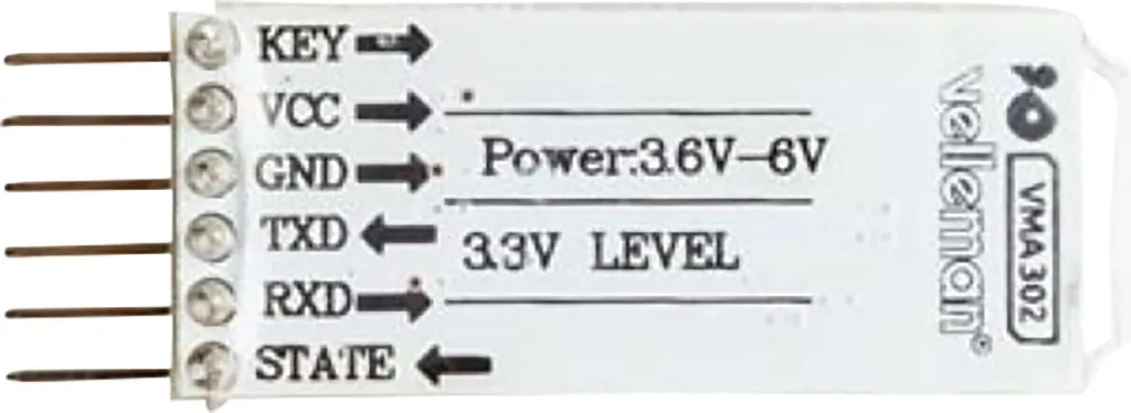 Modulo di Comunicazione HC-05 Bluetooth Industriale - Seriale RS232 TTL - 3