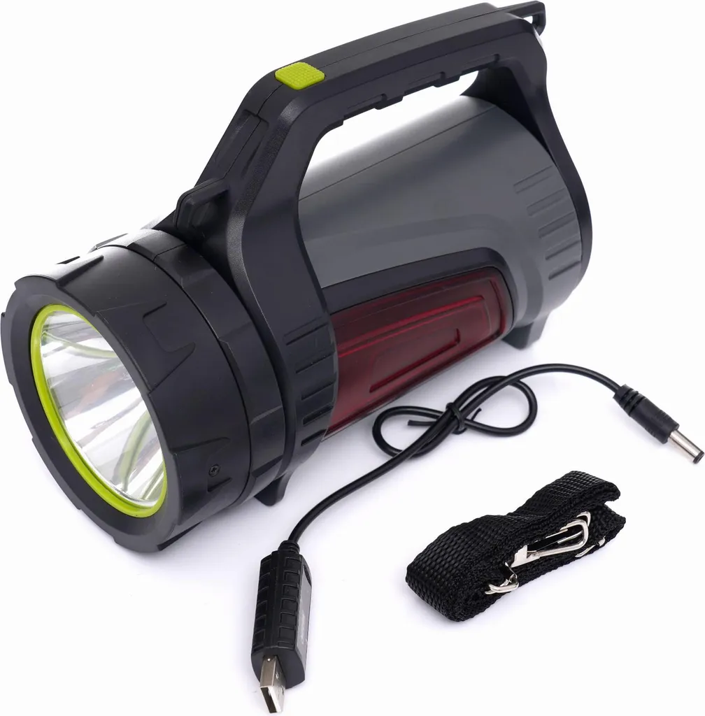 KRAFT&DELE KD1242 Flashlight: 8Ah di Energia e Funzione Power Bank