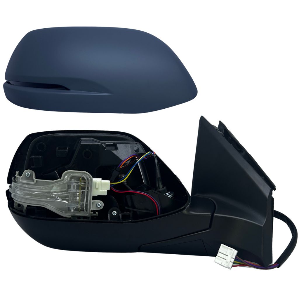 BILMAX Rechts Außenspiegel Ersatz für Honda CR-V 4 2012-2016 Elektrisch Verstellbar, Beheizt, Elektrisch Einklappbar, mit Blinklicht, 9 Kabel