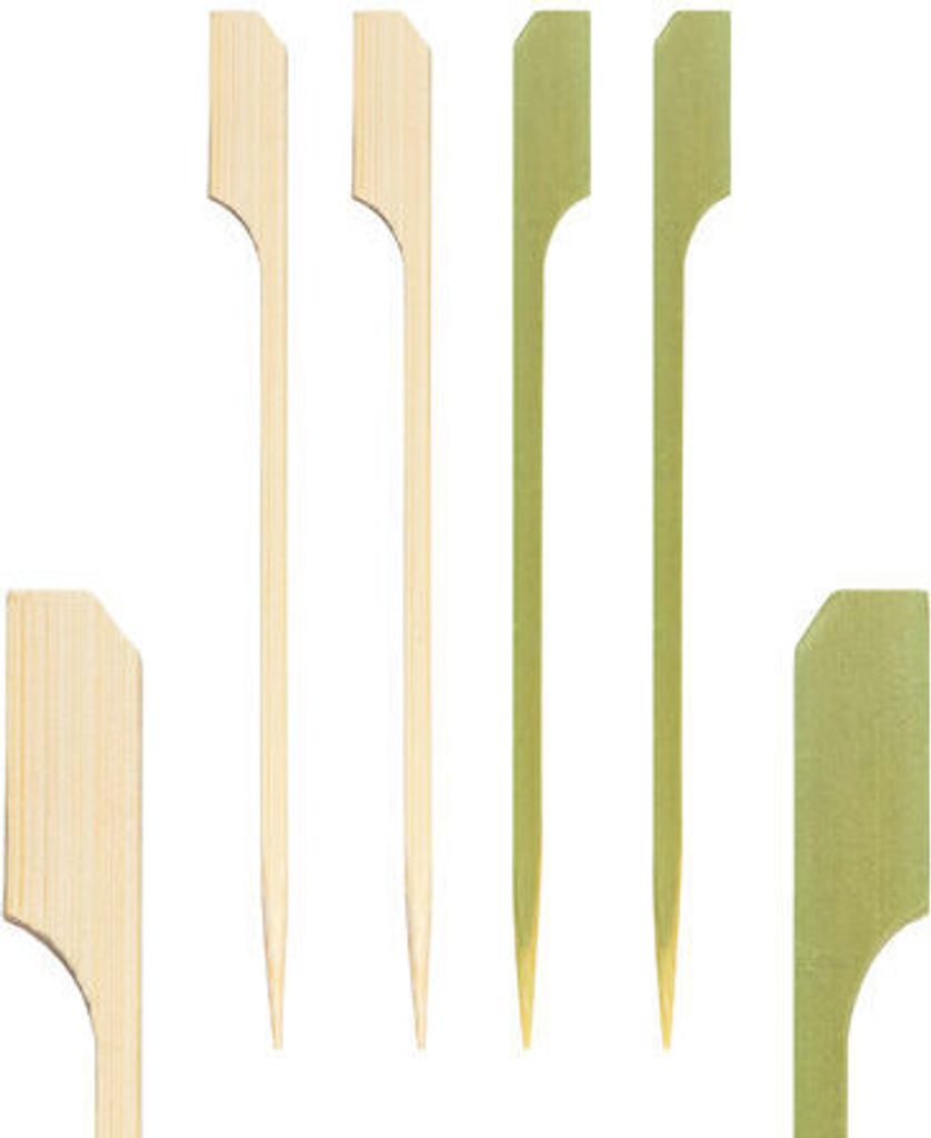 1500x Fingerfood Spieße "Golf" aus Bambus 12cm Produktbild 