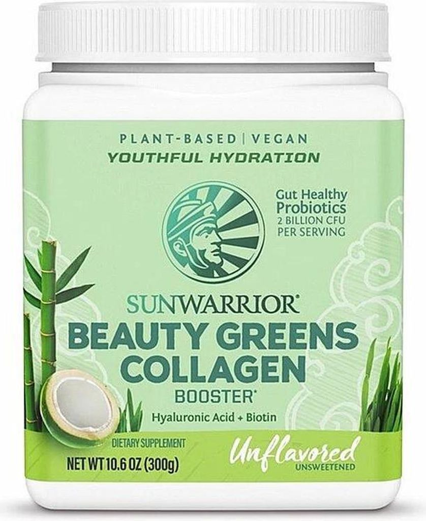 Sunwarrior Beauty Greens Collagen Booster (300g) Produktbild 