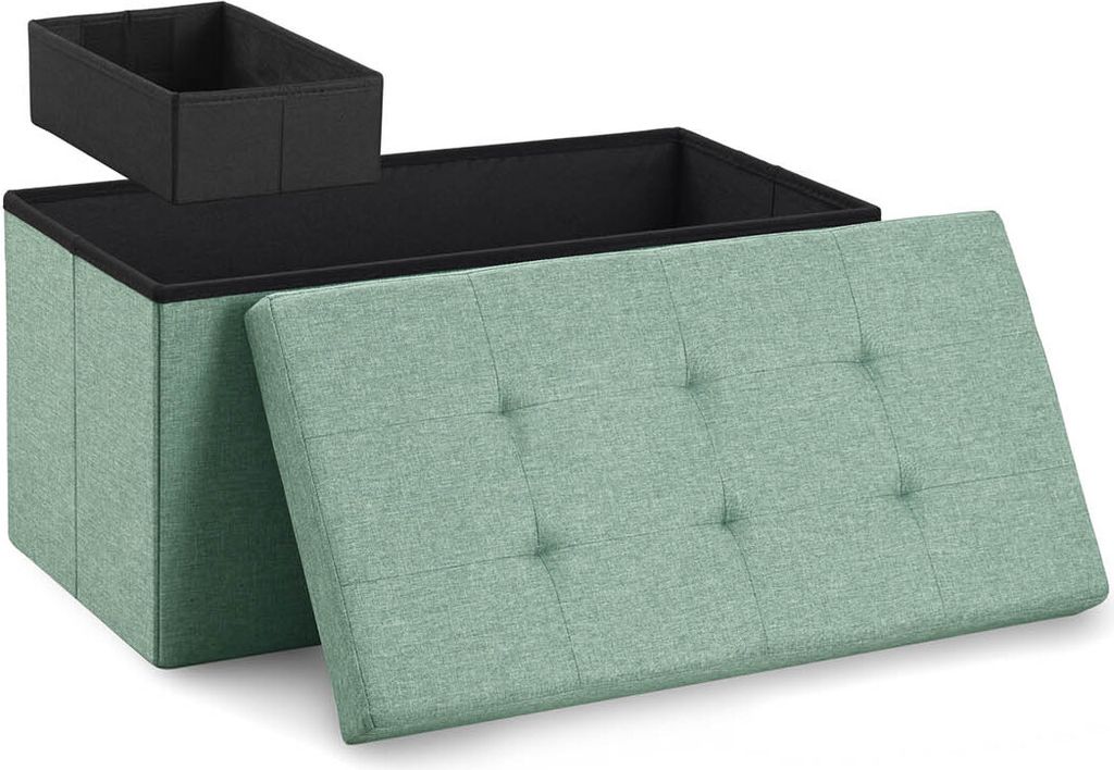 Blumtal Sitzbank mit Stauraum + extra Box - Truhenbank mit Produktbild 