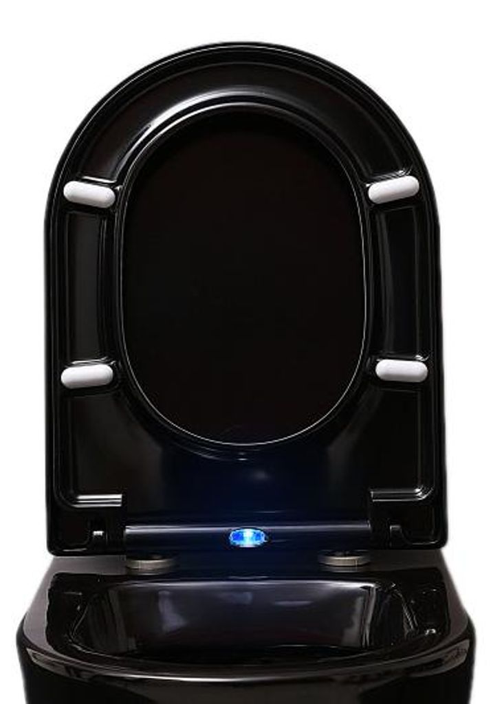 BERNSTEIN Duroplast WC-Sitz U1002 Schwarz mit Produktbild 