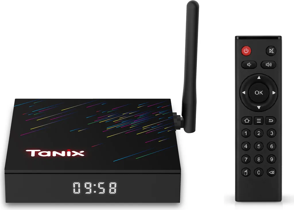 TV Box TANIX TX68 4K Media Player Android 12 Allwinner H618 WiFi 6