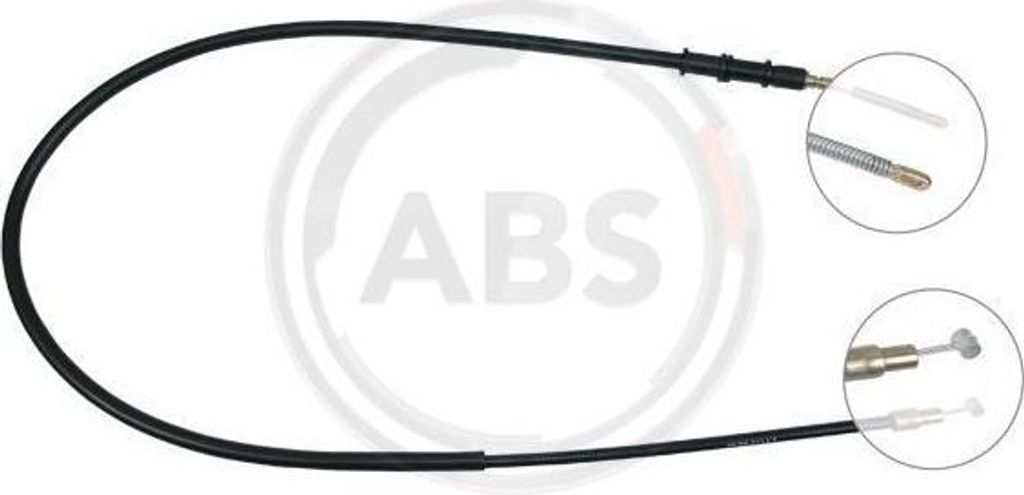 A.B.S. K13407 Seilzug, Handbremse OE 96243464 kompatibel mit Astra, Nubira, Vectra
