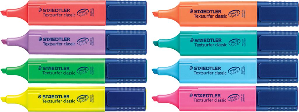 STAEDTLER Textmarker ́Textsurfer Classic ́, violett; 1 Stück