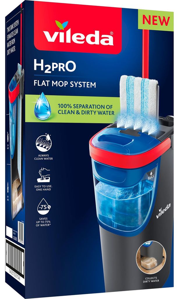 Vileda 4023103251540, Mikrovlákno, Laminát, Dlaždice, Obrázek produktu 