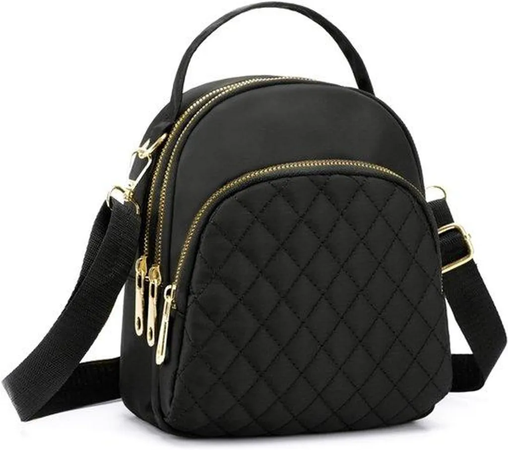 Petit sac noir bandoulière organisé : fini le désordre dans vos poches