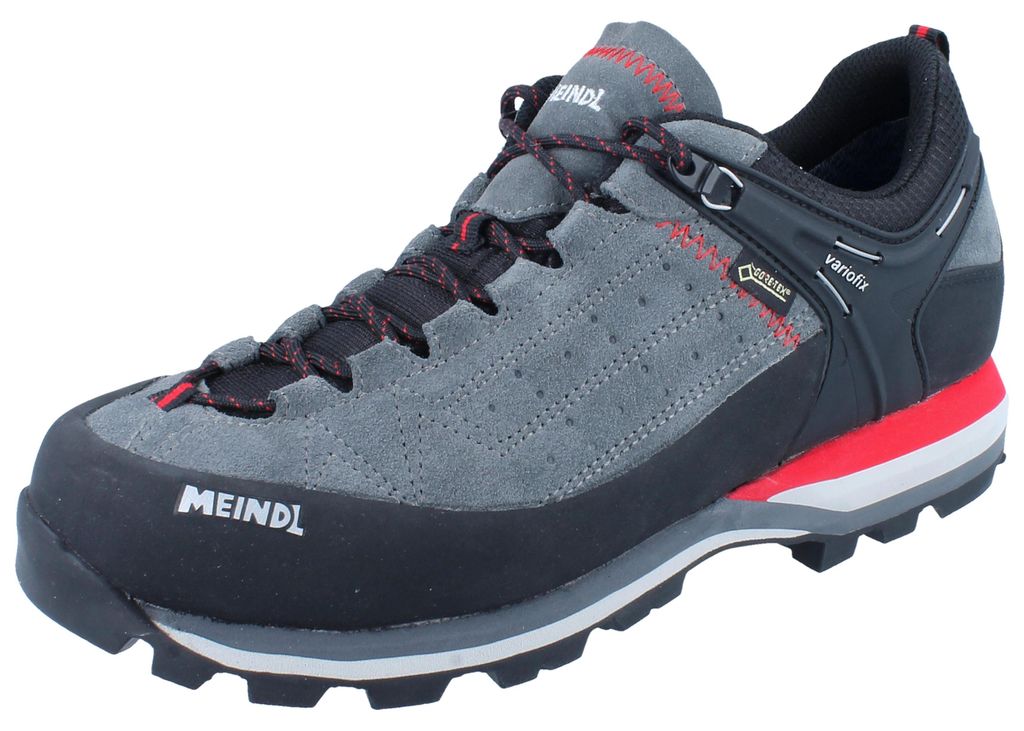 MEINDL Literock GTX Herren Wanderschuhe granit/rot Produktbild 