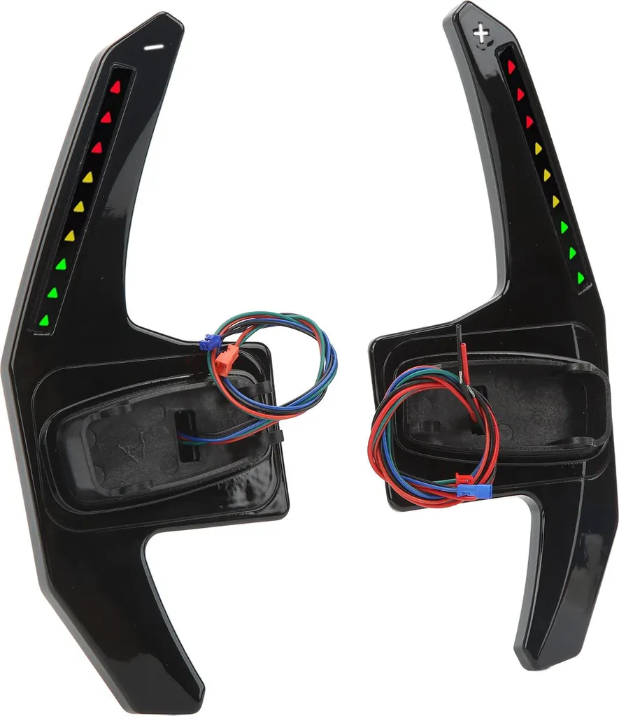Extensions Palettes LED Volant Mercedes-AMG C63 E63 S65 Noir Brillant