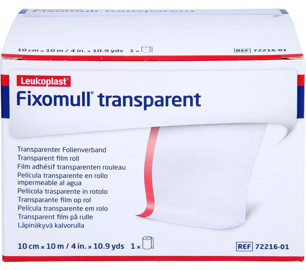 Fixomull transparent 10mx10cm, 1 St PFL Produktbild 