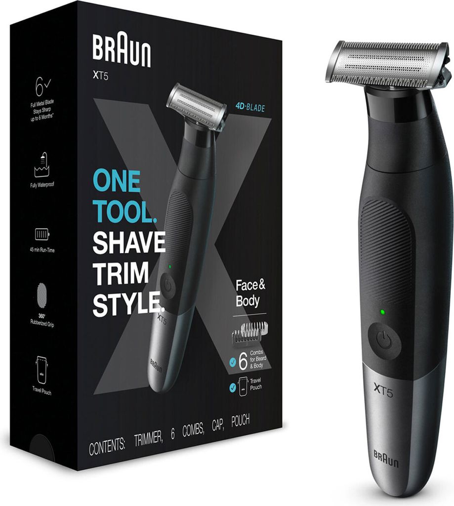 Braun Series X XT5200 Rasoio Trimmer Nero, Metallico Immagine del prodotto 