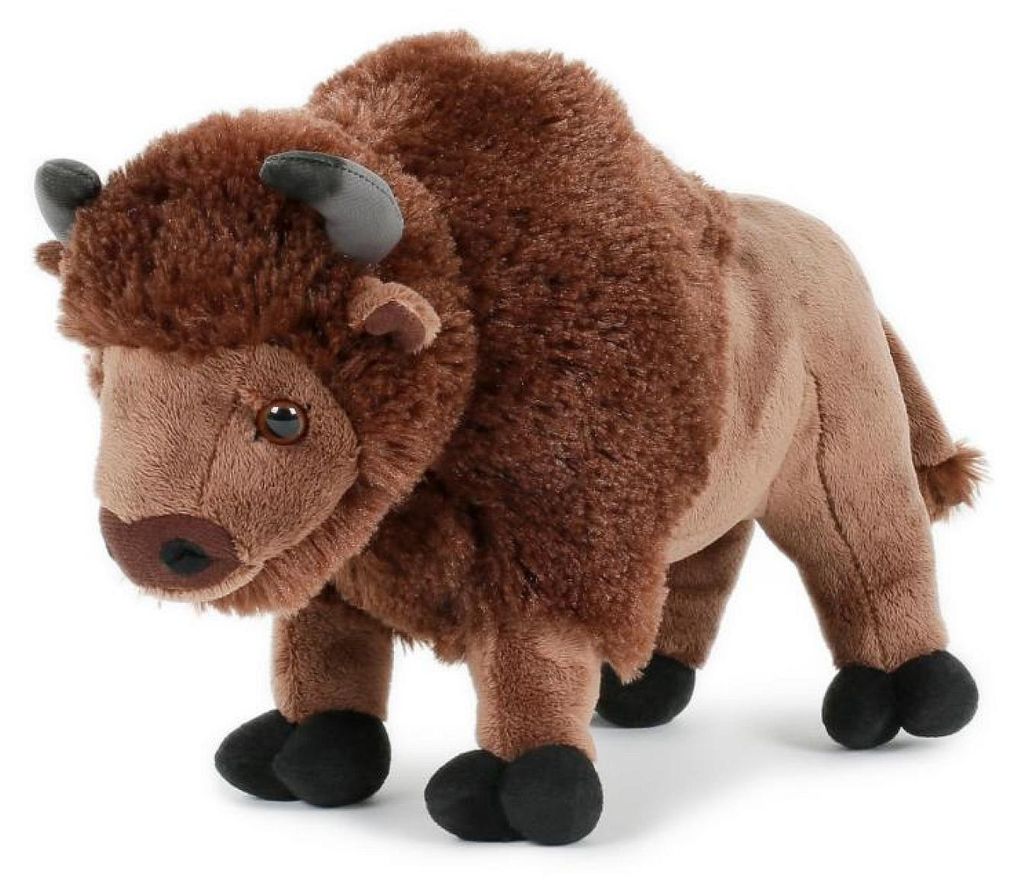 Peluche de bisonte, 25 cm. Peluches, animales de peluche, Imagen del producto 