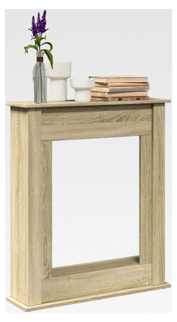 Kaminumrandung Sonoma Eiche 75x20x87,5 cm