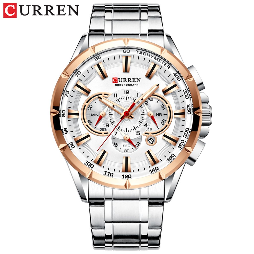 CURREN 8363 Herrenuhr Quarz Herrenuhr Armbanduhren mit Produktbild 