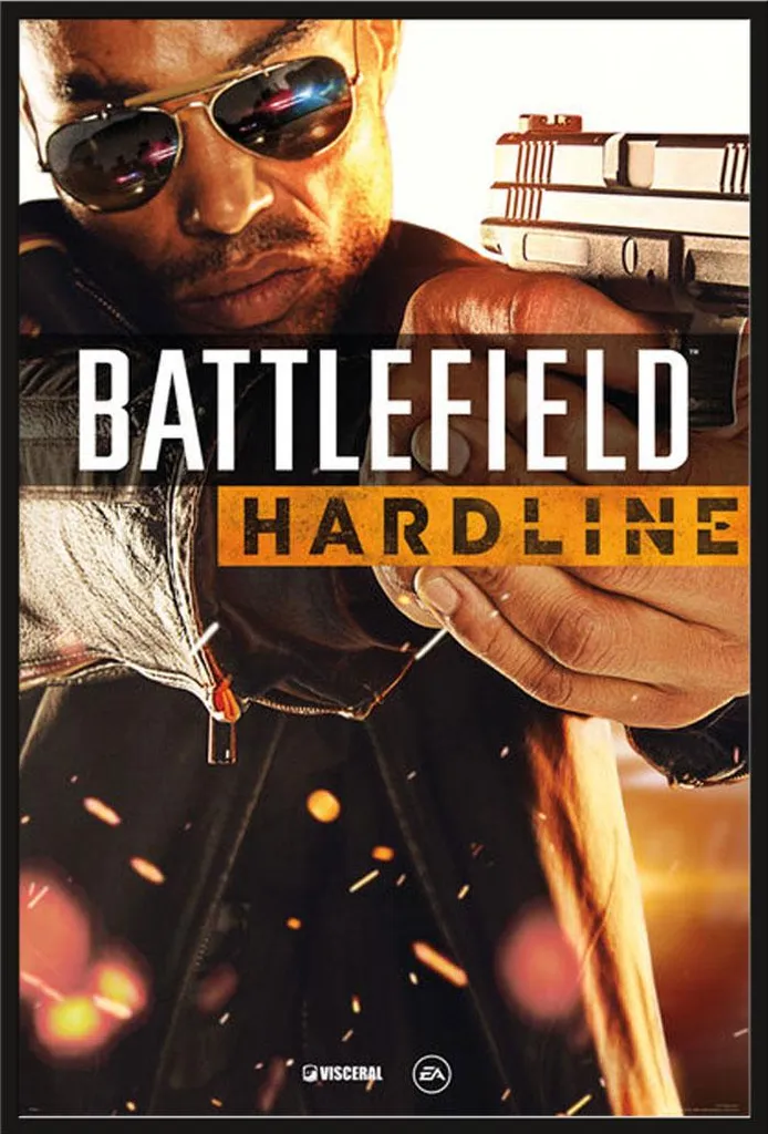 Décoration Murale Gaming Battlefield Hardline Cadre Shinsuke® 61x91 cm