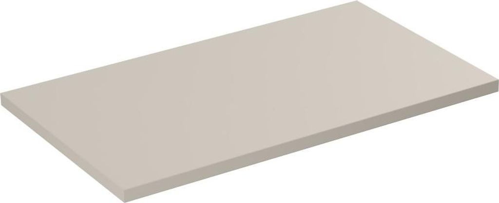 Plan vasche BELLA 80 cm – Farbe Kongo-Braun – Matte Oberfläche für hängende Möbel
