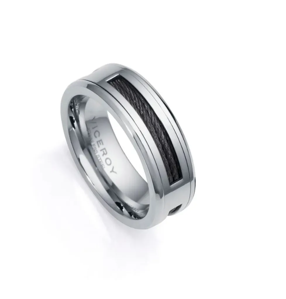 Anello Uomo Viceroy 14066a02400 Magnum | Acciaio Ultra Resistente
