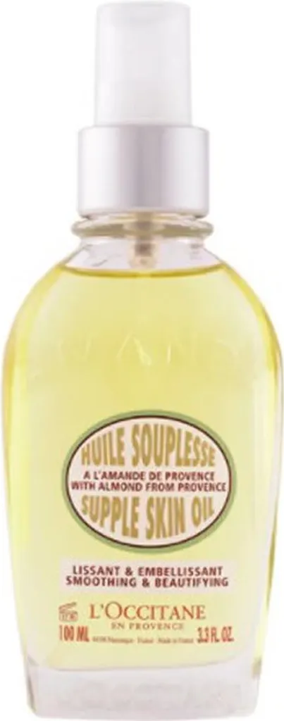 Soin Corps Amande L'Occitane 100ML - Huile Nourrissante Spécial Éclat