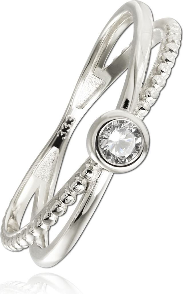 Balia Ring 54 17,2 Gold 333 weiß Damen Schmuck BGR053W54