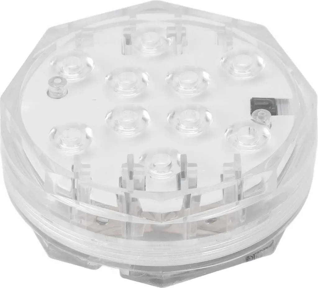 Luce sommergibile a LED con telecomando, 3 effetti RGB dinamici e 15 statici, piscina a batteria per la decorazione di interni ed esterni, impermeabile IP68