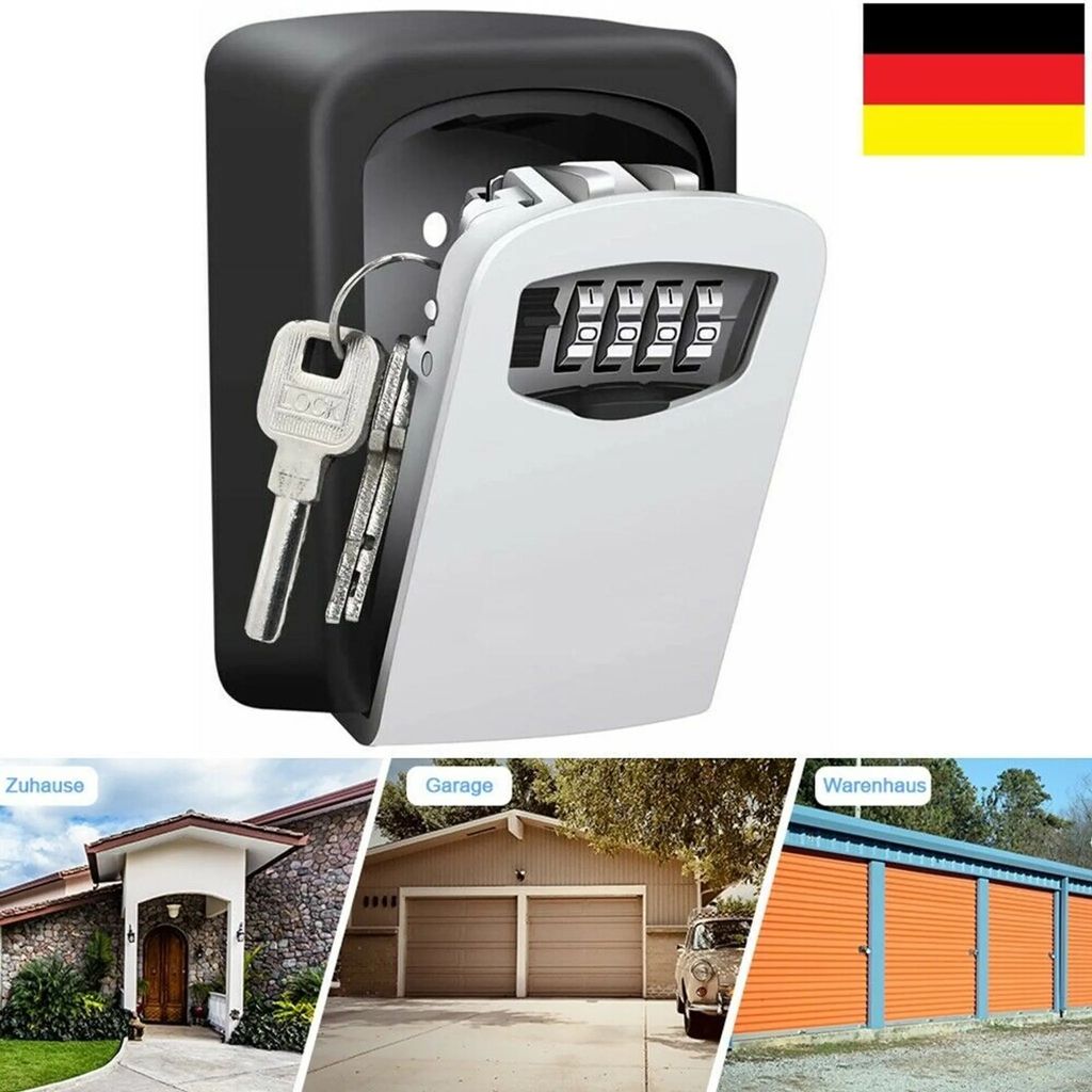 Schlüsseltresor mit 4-stelligem Zahlencode Safe Speicher