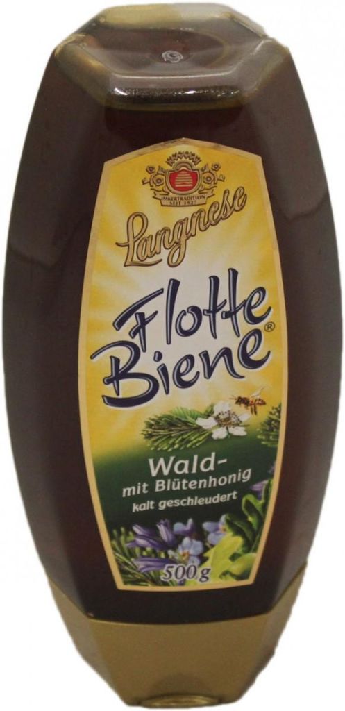 Langnese Flotte Biene lesní a květový med 500g Obrázek produktu 