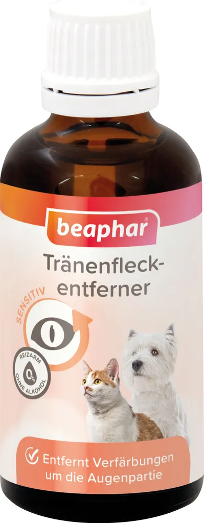 Beaphar Smacchiatore Lacrime 50 ml: Addio Macchie Scure per Cani e Gatti