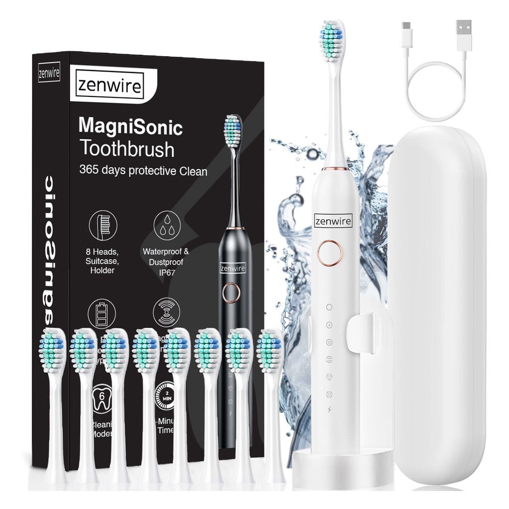 Brosse à dents Sonic - Magnétique - Électrique - pour Image du produit 